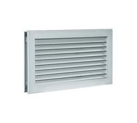 Grille de transfert simple déflexion AC181 Aluminium fixation par vis 300x150 mm - - 11050688