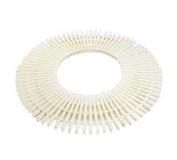 Grille de trop-plein de qualité supérieure pour bonde de piscine - Couvercle de crépine de bonde extérieure pour terrasse, trottoir, jardin et bordures de maison (25 x 100 cm, lot de 5) - So