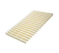 Grille de trop-Plein pour Piscine, Bandes de Plastique résistantes pour Une Utilisation intérieure et extérieure, Solution Efficace de Gestion des eaux de Drainage au Sol