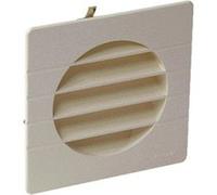 Nicoll Grille extérieure encastrable 1GETM100 pour tube PVC Ø100 mm avec moustiquaire Sable