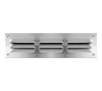 Grille de ventilation à persiennes sans moustiquaire - 300 x 100 mm - 73 cm3 AUTOGYRE
