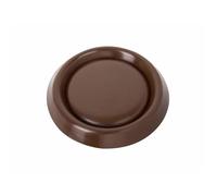 ADGO Grille de Ventilation, Diffuseur Rond, Diamètre 90-160 mm, Réglable, Fermeture Complète, Verrouillable, Avec Moustiquaire, Moustiquaire, Marron, 1 pièce
