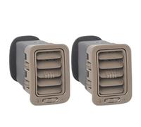 Grille De Ventilation Avant AC Sortie D'aération Climatisation Évents De Chauffage A/C 15176085 Compatible Avec Silverado Pour Sierra 1500 2000 2001 2002 2003 2004 2005 2006(2pcs Tan)