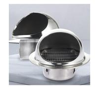 Grille de Ventilation avec Moustiquaire Grilles D'aération Rondes Grille de Ventilations Inox pour Sortie D'air Idéal pour Plafonds Ventilation Salle de Bain Cuisine 100/120/150mm(3.9in(100mm))