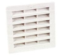 Grille de ventilation B104 carrée à visser ou à coller - NICOLL