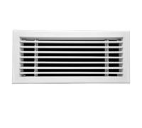 Grille de ventilation blanche - Grille de conduit murale rectangulaire - Grille de ventilation - Grille de protection - Grille de ventilation, d'échappement et d'admission(B,800 * 200mm)