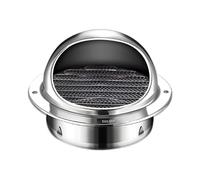 Grille De Ventilation, Bouche Vmc, Grille Evacuation Eau Exterieur, Grilles Ventilation CheminéE, Ronde Grilles Ventilations Hotte, GrilleS De Ventilations SphéRiques(304 Stainless steel,100mm(4in))