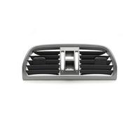 Grille de ventilation centrale avant gauche/droite Compatible With climatiseur, compatible avec Porsche 911 Carrera Targa GT2 GT3 997 2004-2012(Gray Central)