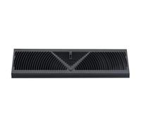 Grille de ventilation circulaire en acier de 38,1 cm, silencieuse, facile à nettoyer, panneau pour amélioration de la maison, contrôle de l'air réglable