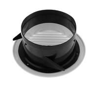 Grille De Ventilation Circulaire, Sortie Intérieure, Couvercle Tuyau, Capuchon 75mm/100mm/125mm/150mm/200mm, for Salle Bains, Cuisine, Bureau Pour usage résidentiel(150mm)