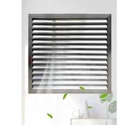 Grille de ventilation en acier 304, élégante grille d'aération métallique for mur ou plafond.(55x55cm-21.7x21.7in)