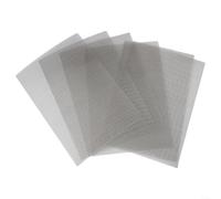 Grille de Ventilation en Acier Inoxydable 304 - Lot de 6 30x21 cm, | Grille 304Maille Fine 20Moustiquaire MétalProtection RongeursGrille VentilationTreillis AcierFilet Anti