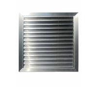 Grille de ventilation en acier inoxydable 304, registre d'aération moderne, grille d'aération métallique for mur ou plafond(55x55cm/21.7x21.7in)