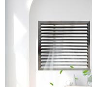Grille de Ventilation en Acier Inoxydable, Amovible pour Une Utilisation intérieure/extérieure, Facile à Installer, Solution de Ventilation Durable de 51 x 66 cm pour systèmes de Chauffage,
