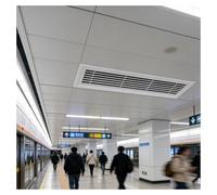 Grille de ventilation en aluminium de 10/12/20/22/24/28/30/32/34 pouces, grille de ventilation de remplacement for salle de bain, ateliers, usines et bâtiments commerciaux(18 * 26 in/450 * 650mm)