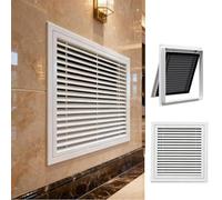 Grille de Ventilation en Aluminium de qualité supérieure, 56 x 102 cm, Blanche, pour Mur, Plafond et Sol - Filtre Amovible pour système de Reprise d'air résidentiel et Commercial