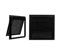 Grille de Ventilation en Aluminium de qualité supérieure 56 x 86 cm - Grille de Ventilation Polyvalente pour Mur, Plafond et Sol - Filtre Amovible pour systèmes de Chauffage, Ventilation et