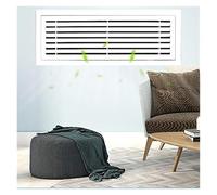 Grille de Ventilation en Aluminium, Grille de Plafond à persiennes, débit d'air élevé, Facile à Installer et à Entretenir, 26 x 26 Pouces, Grille de Retour d'air résidentielle Slish, Concept