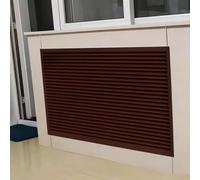 Grille de Ventilation en Aluminium pour systèmes de Chauffage, Ventilation et climatisation (CVC), Grille de Reprise d'air de 180 x 61 cm, persienne Verticale décorative pour Salle informati