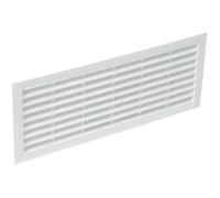 Grille de ventilation en applique rectangulaire 84x230mm - NICOLL - 1B111 - Blanc
