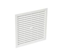 Grille de ventilation en applique Type 200cm² carrée 178x178mm - - 1B214