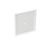 Grille de ventilation en applique Type 200cm2 carrée 178x178 mm - NICOLL - 1B214