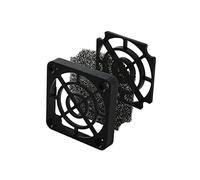 Grille de Ventilation + Filtre à poussière 40x40mm 45ppi 3 Parties Filtre à Visser