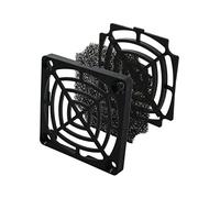 Grille de Ventilation + Filtre à poussière 60x60mm 45ppi 3 Parties Filtre à Visser