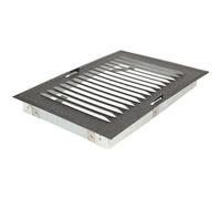 KOTARBAU® Grille de Ventilation 14 x 21 mm avec moustiquaire - Grille d'aération en métal pour cheminées, Ventilation - Anthracite