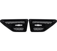 Grille de ventilation latérale avant droite Gloss Black Car Mesh Decoration Remplacement pour Freelander 2 LR2