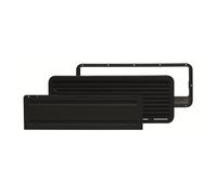 Grille de ventilation LS200 noire