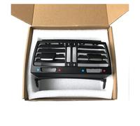 Grille De Ventilation pour BMW X5 X6 E70 E71 E72 2007-2013 Couvercle Panneau De Grille De Ventilation AC Circulation d'air Améliorée pour Console Arrière Sortie d'air AC(C)