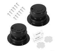 Grille de Ventilation pour camping-car PP - Kit Complet Supérieur Anti-Odeurs avec pour Caravane(Black)