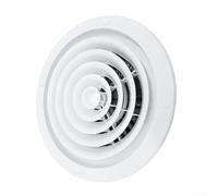 Grille de Ventilation pour circulaire en Plastique ABS pour Conduit d'Aération 210-350mm - Couvre-Évent Anti-Condensation pour Installation pour facile(270-300)