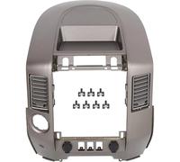 Grille de Ventilation pour climatisation de Voiture, pour Nissan Titan Armada 2004-2006, sans Haut-Parleur Central, Panneau de Sortie Radio, Bouton (Style C)