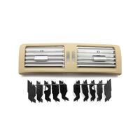 Grille De Ventilation Pour Climatiseur Central Avant De Voiture 1 Pièce Pour Classe R R300 R320 R350 R400 R500 W251 Grilles D'aération Centrale(Model B Light Beige)