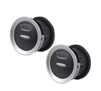 Grille De Ventilation pour Ford pour Fiesta pour Connect 2006-2016 Grille D'aération Diffuseur Sortie De Climatisation 1697430 8A6HAQ18B09 Sortie d'air AC(2*Chrome)