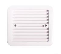 Grille de ventilation pour réfrigérateur de caravane et grilles d'aération avec matériau ABS imperméable pour une meilleure protection contre les échanges d'air et les débris (blanc)