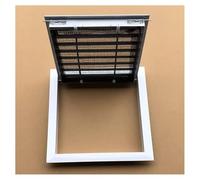 Grille De Ventilation Rectangulaire En Aluminium Avec Moustiquaire Grilles D'aération Pour Sortie D'air Idéal Pour Plafonds Dimensions : 200 X 200 Mm(30x40cm/12x16in)