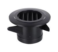Grille de ventilation ronde à réduction du bruit conçue pour un confort amélioré dans n'importe quel environnement (75 mm)