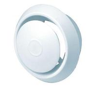 Grille De Ventilation Ronde Avec Flasque Pour Échappement / Alimentation