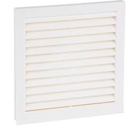 Grille de ventilation Upmann plastique 125 blanc