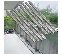 Grille de vidange à canal étroit en acier inoxydable, système de drainage durable pour une gestion efficace du débit d'eau