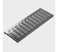 Grille de vidange carrée en acier inoxydable 304 pour cuisine, cour, garage - 40 cm - Solution de drainage de l'eau robuste