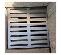 Grille de vidange carrée universelle en acier inoxydable antirouille pour un drainage rapide à l'intérieur et à l'extérieur, à la maison et au commerce (20 x 20 x 2 cm)