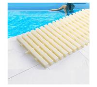 Grille de vidange de piscine beige de 20,1 cm - Crépine de sol de douche robuste - Grille de drainage durable - Facile à installer pour une utilisation en piscine et sur la route