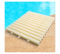 Grille de vidange de Piscine, Sortie à Trois Trous à Verrouillage, granules antidérapants, capacité de Charge de 250 kg, Convient à Une Utilisation intérieure/extérieure (18 cm, 20 pièces pa