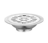Grille de vidange en acier inoxydable, 2 pièces, for des performances fiables dans tous les climats, noyau d'égout sol 10cm(9.8x2.6cm Single)