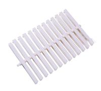 Grille de vidange pour piscine, Grille de drainage for piscine, grille débordement for , bande couverture d'activité épissable, tapis en plastique PP for extérieur et intérieur, facile à installer