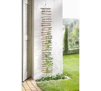 Grille décorative Bâtons de brindilles avec ficelles de chanvre Dimensions : 150 x 25 cm, joli accroche-regard